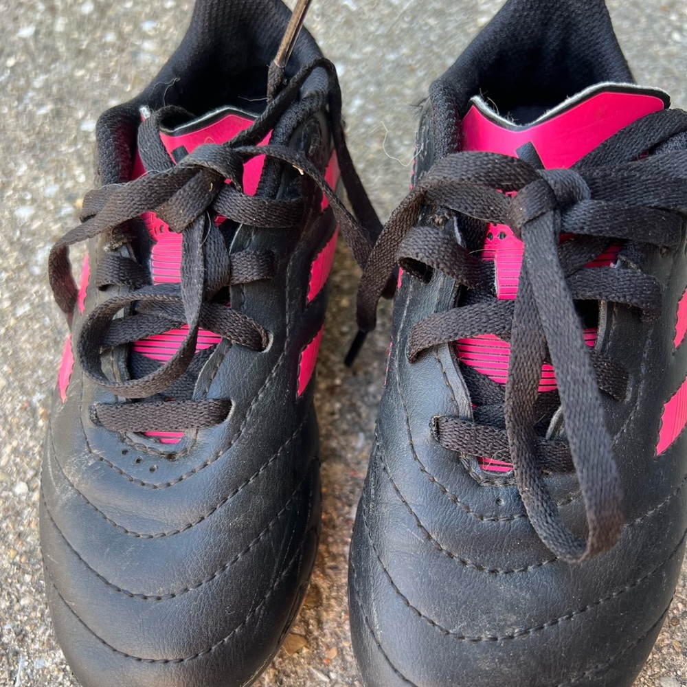 Girls Adidas soccer cleats